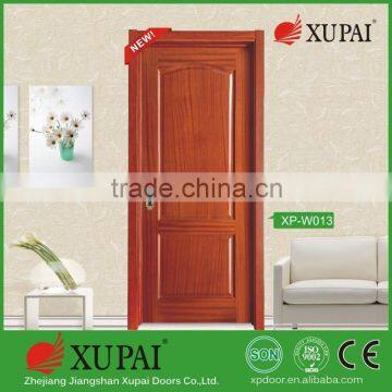 Pacific Entries 72 in. x 80 in. Contemporary 5 Lite Fan Stained Mahogany Double Wood Prehung Front Door with 6 in. Wall Series