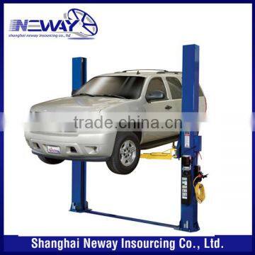 4 ton floorplate two post car lift price