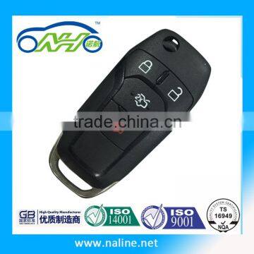 F-ord F-ocus car key,F-ord F-ocus remote keyfob,433MHZ car remote key 4buttons keyfob