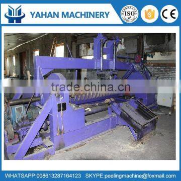 veneer peeling and cutting machine, veneer peeling machine, woodworking machine