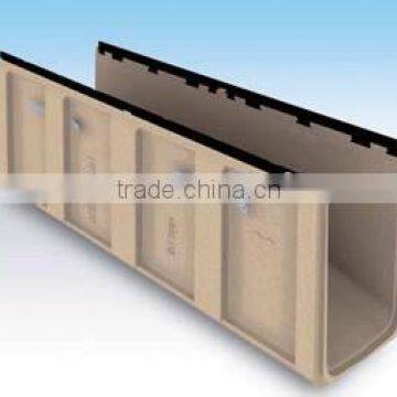 Polymer Concrete Channel with ductile iron grating ,NW 300,EN1433,CE