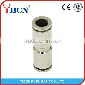 High Quality PU Plastic Connector Air Fitting Plastic Pipe Fittings White Fitting