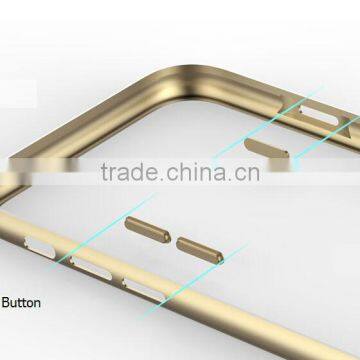 Rock Kani Series Metal Bumper+TPU Back Cover for Apple Iphone 6 photo-5