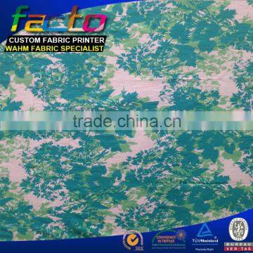 India Digital Printed silk Chiffon Fabric for ladies dress