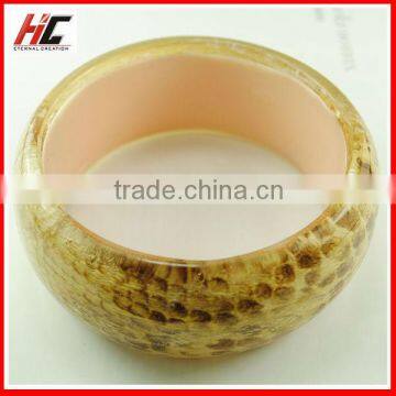 Promotion High Quality Beautiful Flower Fashion Resin Bangle