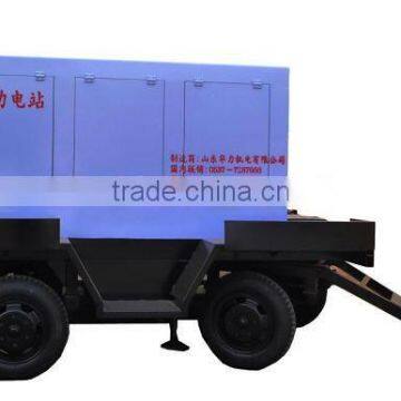 80KW portable diesel generator set powered with Volvo engine china price