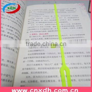 Hot new product for 2015 silicone bookmark