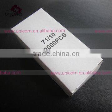 Silver E-galvanized 22ga 71 Series Sofa Staple 71/10 71/12 71/14