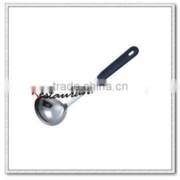 U076 Stainless Steel Soup Ladle With Plastic Handle