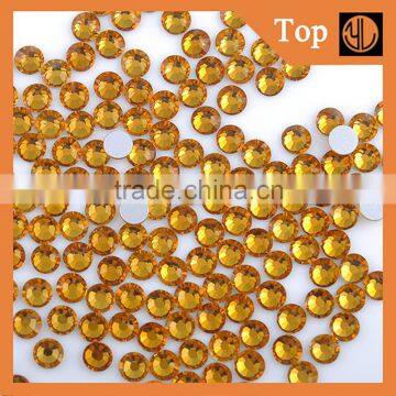 Wholesale hotfix flatback glass rhinestone glass accessories