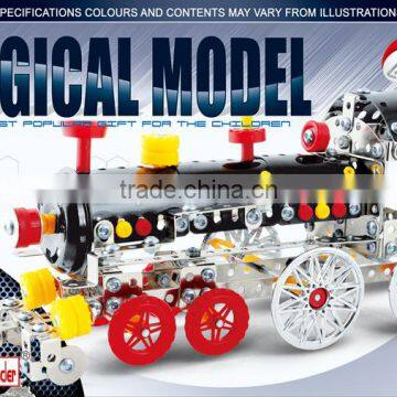 DIY metal toy Assembles car toy locomotive