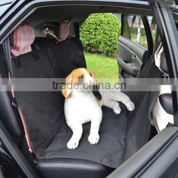 double stitching car dog seat cover