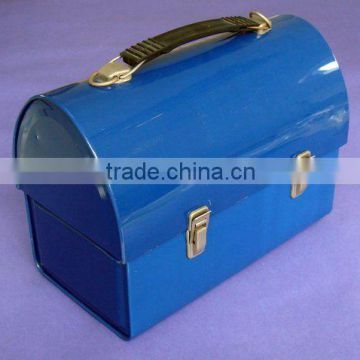 House shape tin lunch box