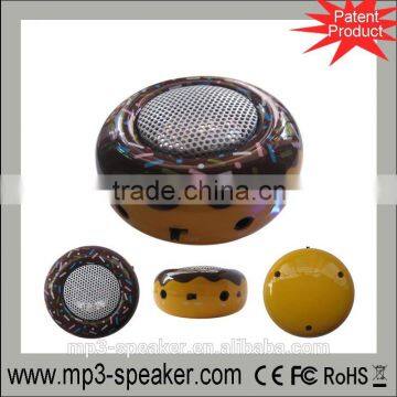 MPS-146 Low price!!!doughnut shape Promotion speaker,mini gift speaker