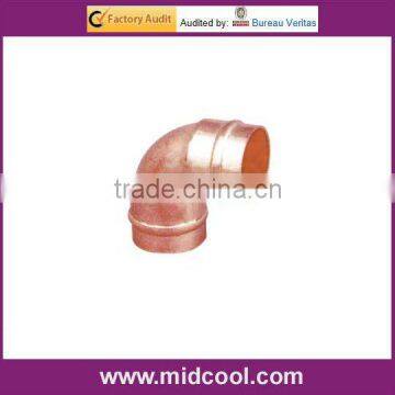 90 degree elbow copper joint