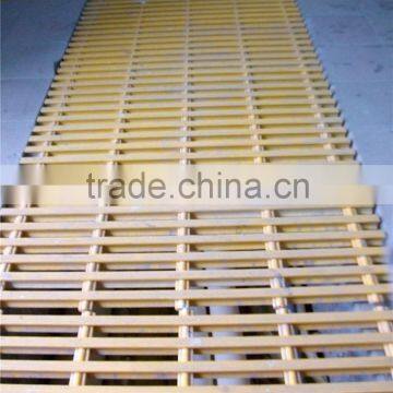 Fiberglass pultruded trench grating