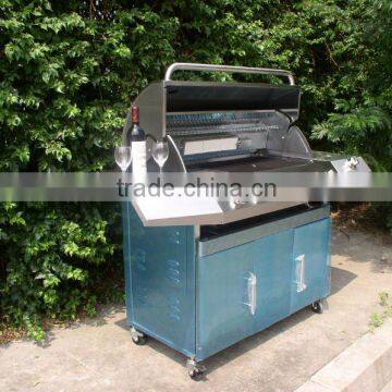 Newest Design Outdoor kitchen CE Certificate gas pizza oven