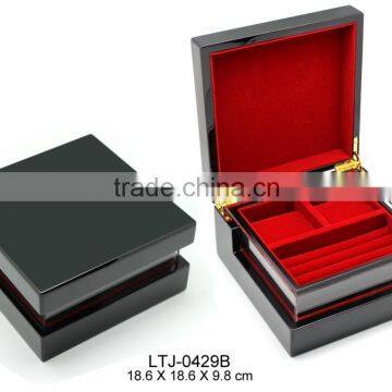 The latest design custom wooden jewelry box