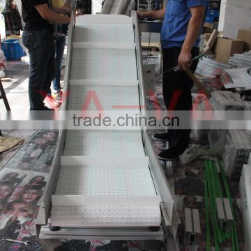 material lifting modular belt conveyor system by customized