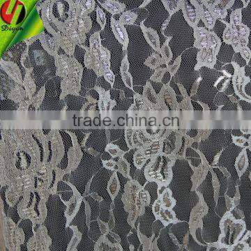 Knit Fabric With Silver 11001 Types of Lace Fabric photo-2