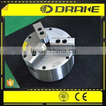 3 jaw sationary Thru-hole pneumatic power chuck for small cnc milling machine center