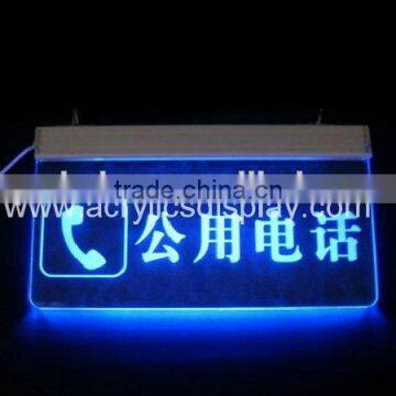 Low price useful acrylic led illumination signs