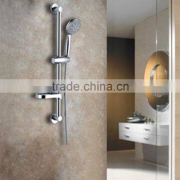 Brass Wall Mounted Cheaper Shower Mixer with Sliding Bar