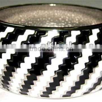 3 inch enamel bangle bracelets