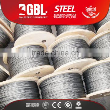 4mm galvanized mild steel wire for brush cutter