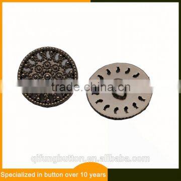 Hot Sale Christmas Metal Sewing Button Plated Shank Buttons