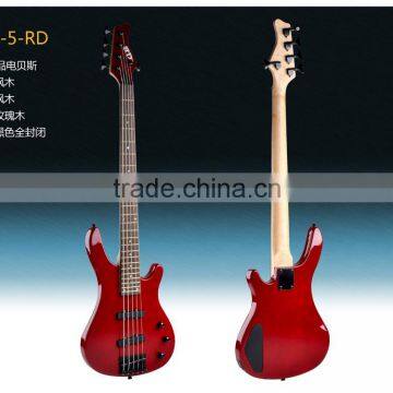 Fantastic Hot selling electric 5 string bass guitar