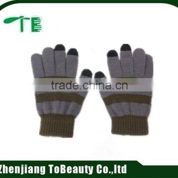 Brand new type knitted hand gloves with many colors