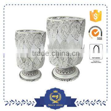 Metal White Carved Decoration Antique Top Art Furniture