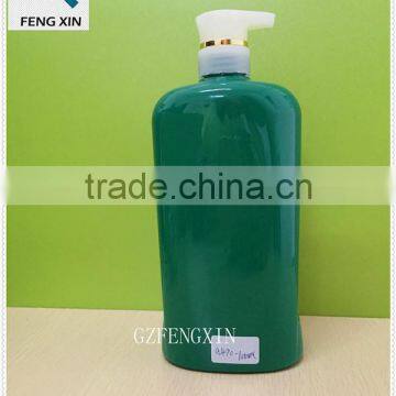 guangzhou manufacture 1000ml square bottle for shampoo and body lotion