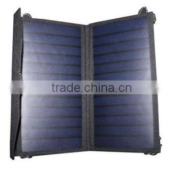 High Quality Waterproof 13W Sunpower Solar Mobile Charger photo-4