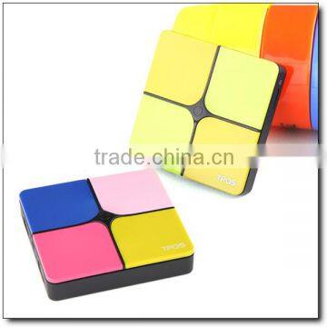 Colorful Rubiks Magic Cube Power Charger Bank OEM/ODM Design are Available