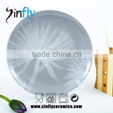 Wholesale Cheap Round Ceramic Dinner Plate for Restaurant