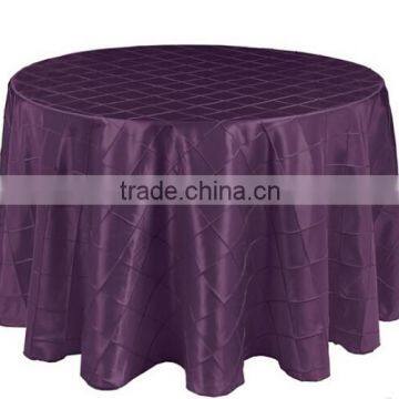 Taffeta Pintuck Table Cloth