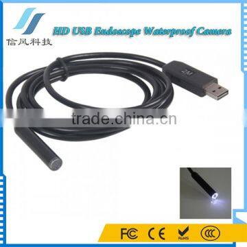 2m Portable 4-LED USB Waterproof Computer Endoscope Camera