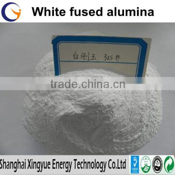 Raw Material White Fused Alumina / White corundum powder For Refractory Materials