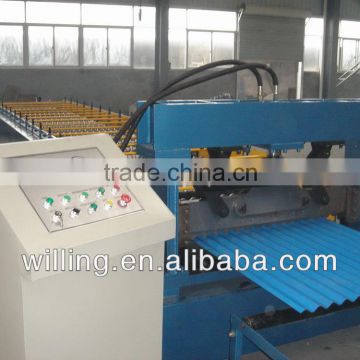 Golden supplier,high quality automatic wall roof steel profile roll forming machine African market