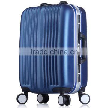 PC aluminum frame travel trolley luggage bag for sale