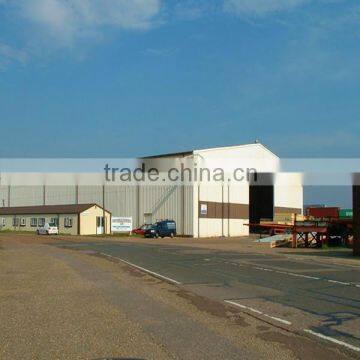 Light steel construction prefabricated large span steel warehouse