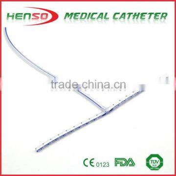 HENSO T-shaped Silicone Perforated Drainage Tube