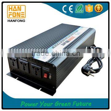 Inverter 2000w with 100% full power/12v 220v inverter with battery charger