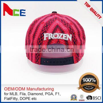 Cool Plain Custom Embroidery Customize High Quality 5 Panel Acrylic Snapback Caps photo-4