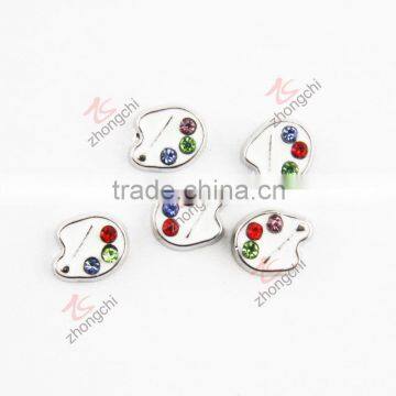 palette charms for glass floating locket