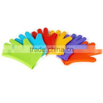 Food grade fictory sale collapsible Oven Mitts Gloves