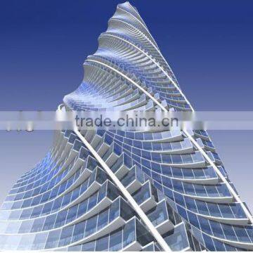 High Transparence Low-E Glass low-E tempered glass