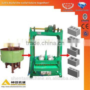 High precision SHENTA QTJ4-60 advanced technology concrete block making machine